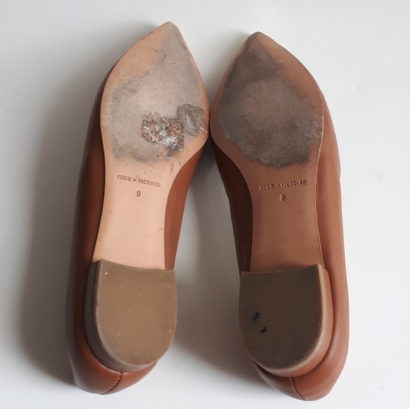 Pour la Victoire | Metal-Tip Leather Flats - Picture 12 of 12